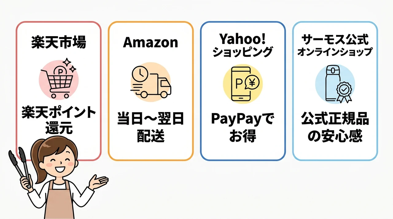 通販で買うならどこ？