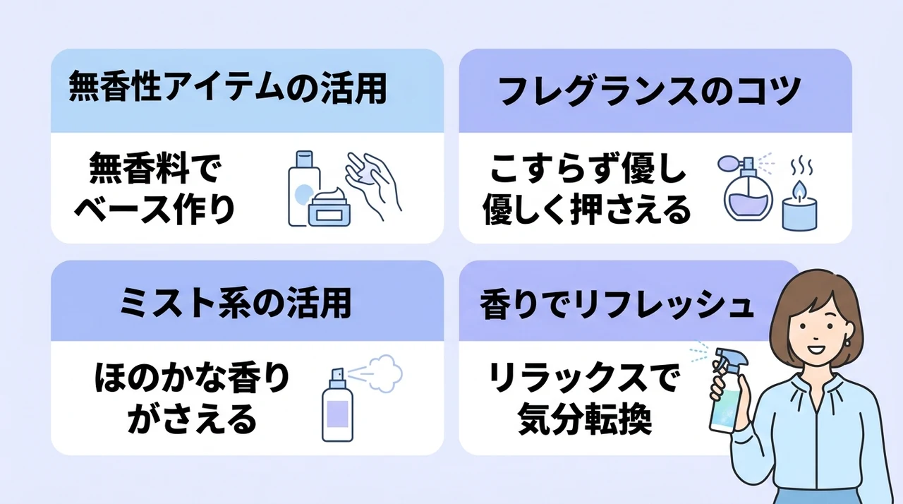 ニオイ対策に香りを上手に取り入れる方法
