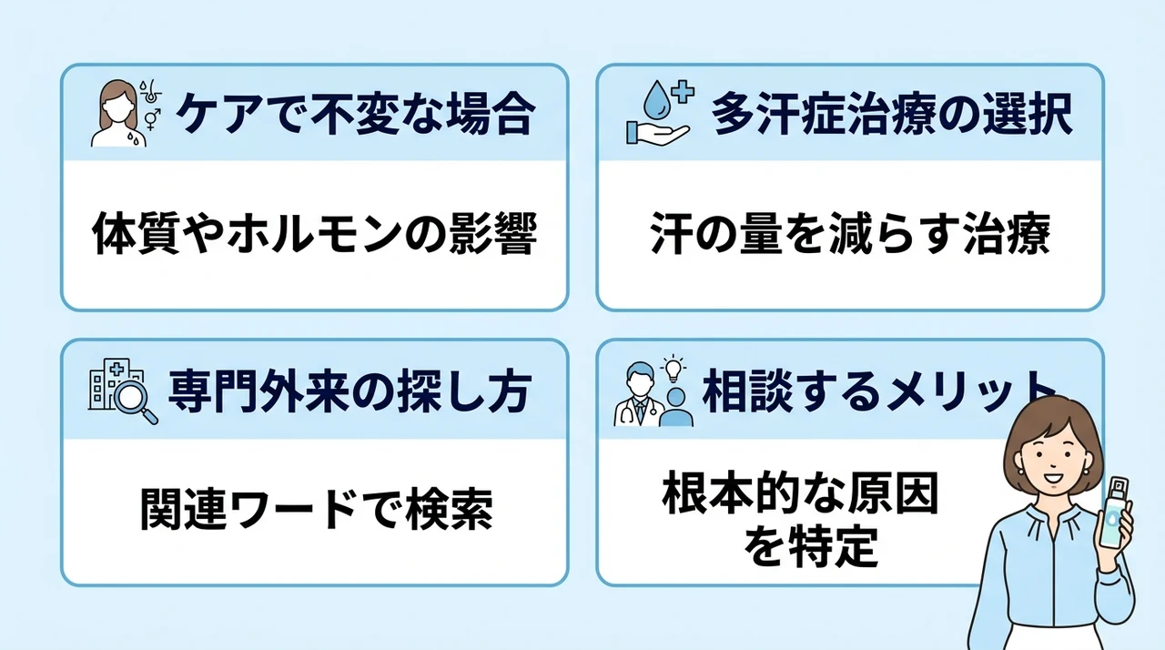 ニオイ外来の受診目安と専門治療